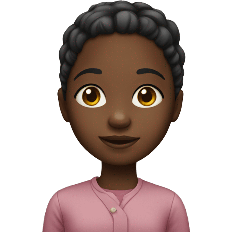 little black girl emoji