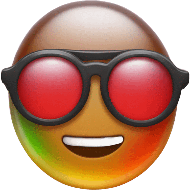 Jello with sunglasses emoji