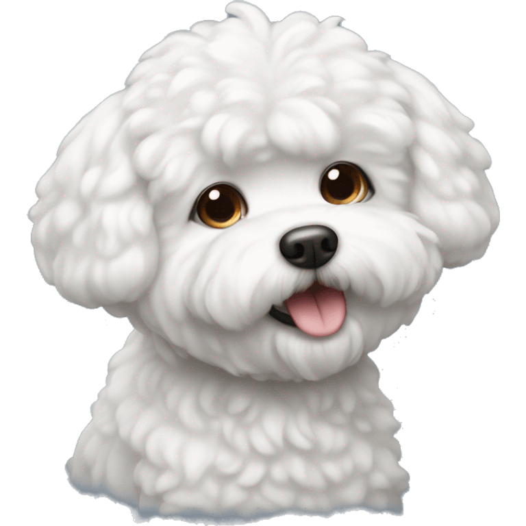 Bichon Frize dog emoji