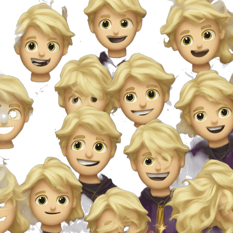 magic wizard blond boy emoji