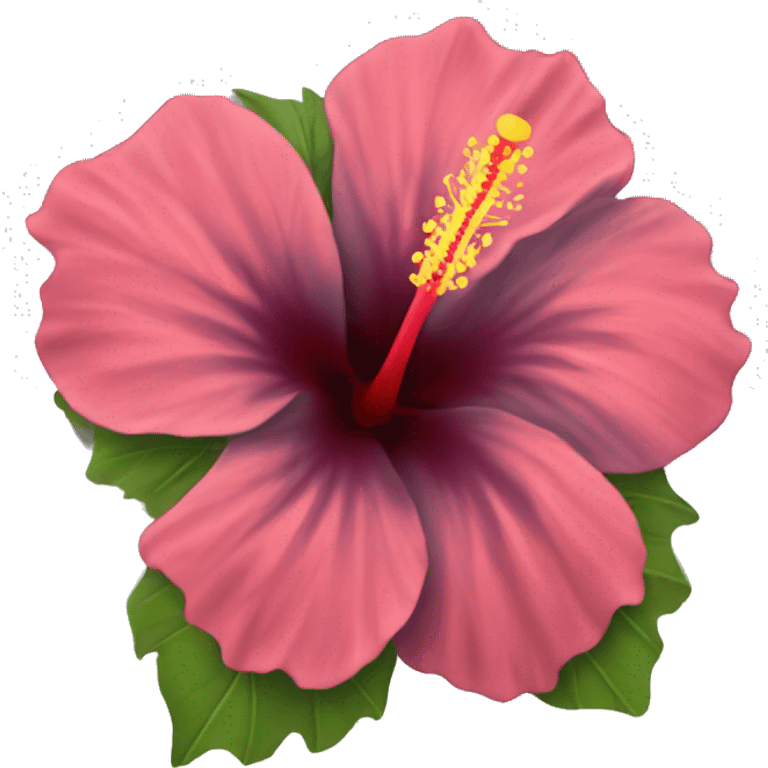 Hibiscus flower emoji