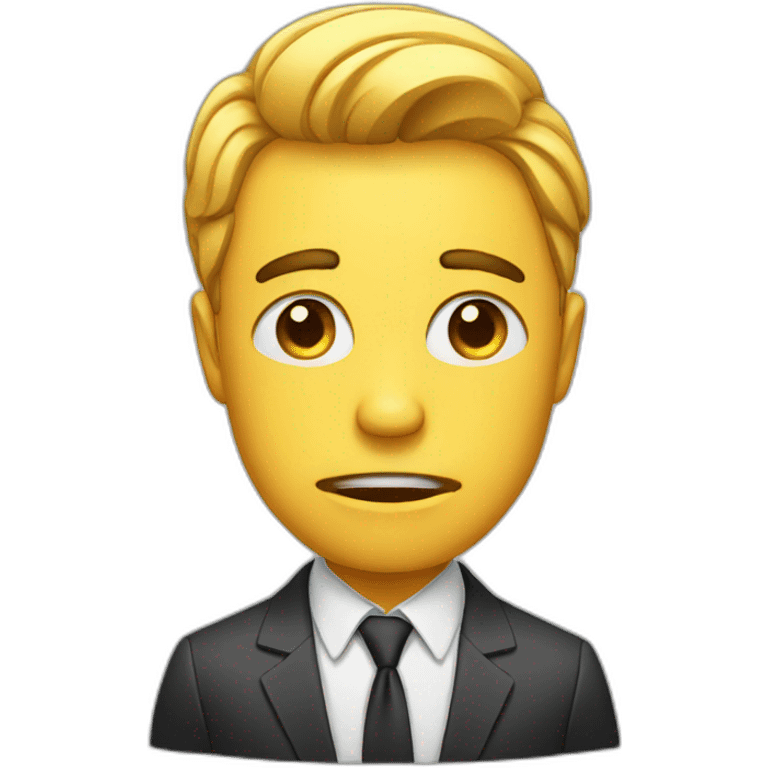 cry businessman emoji