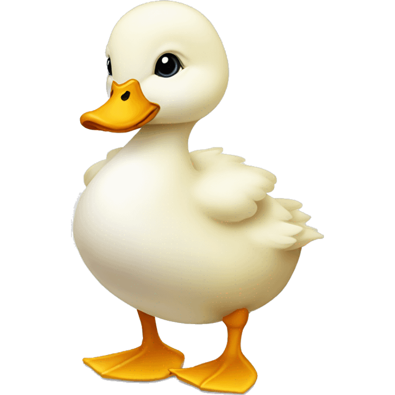 White duckling emoji