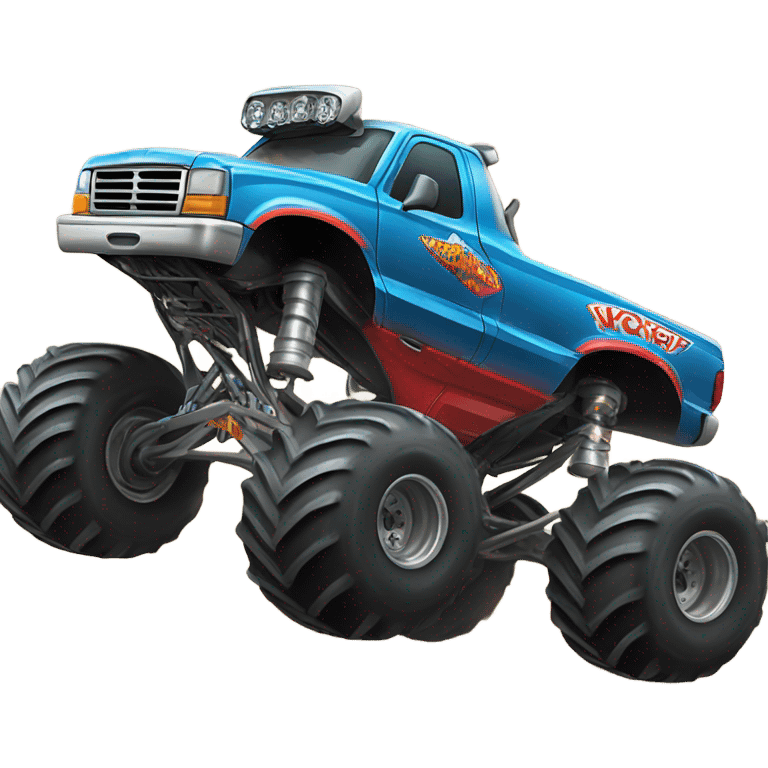 monster jam  emoji