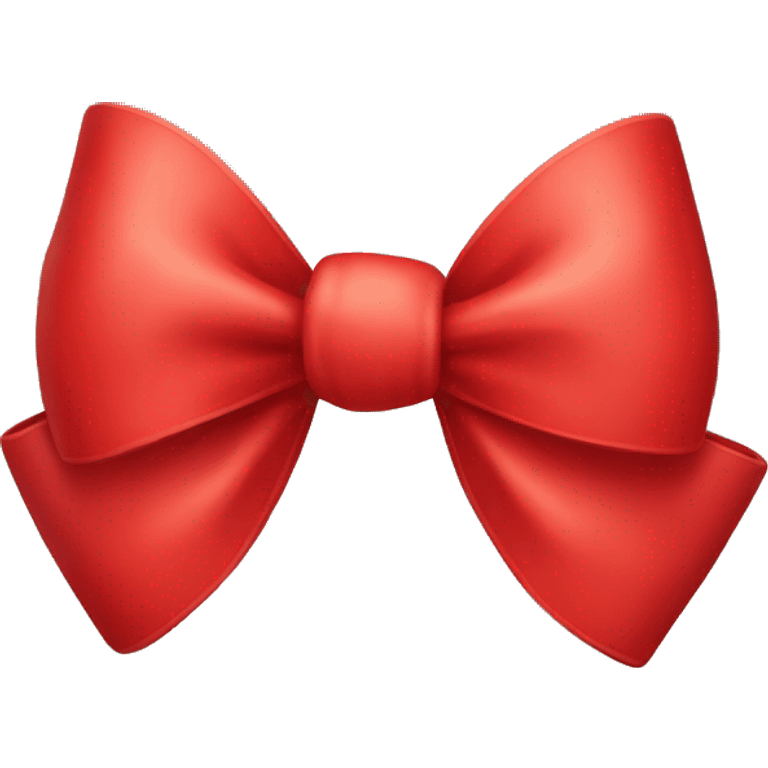 Red bow emoji