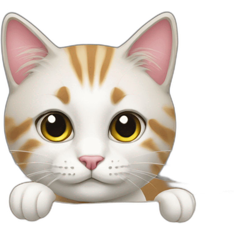 cat from gift box emoji