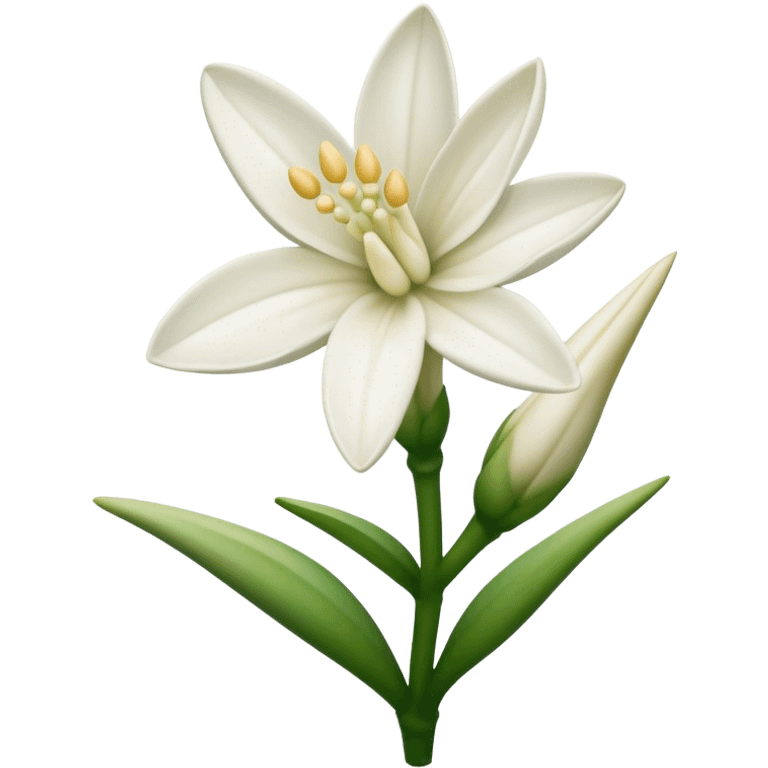 Tuberose flower emoji