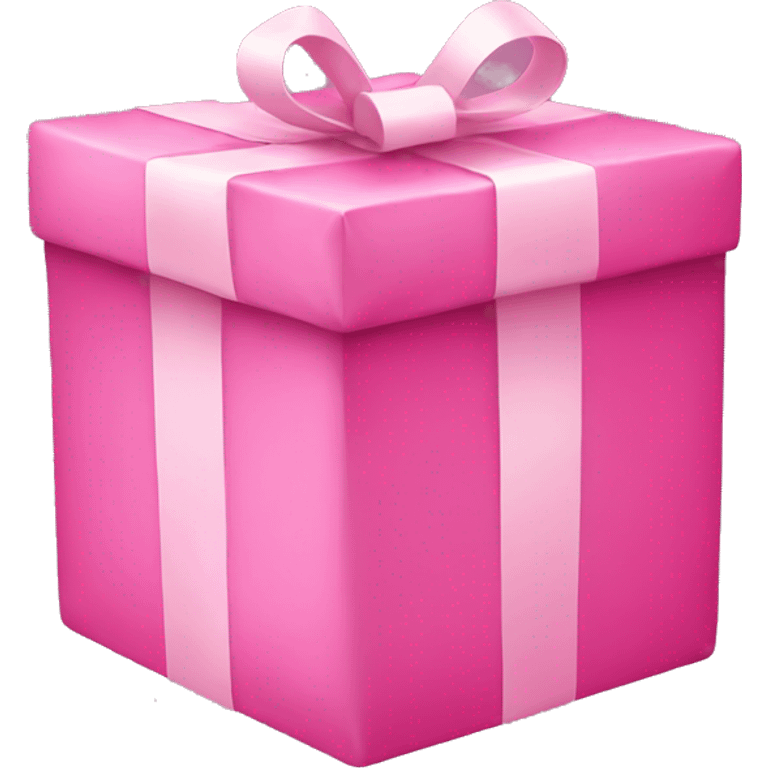 pink gift emoji