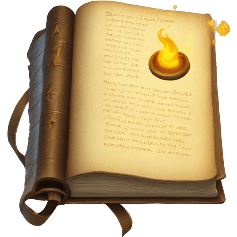 Magic spell book emoji