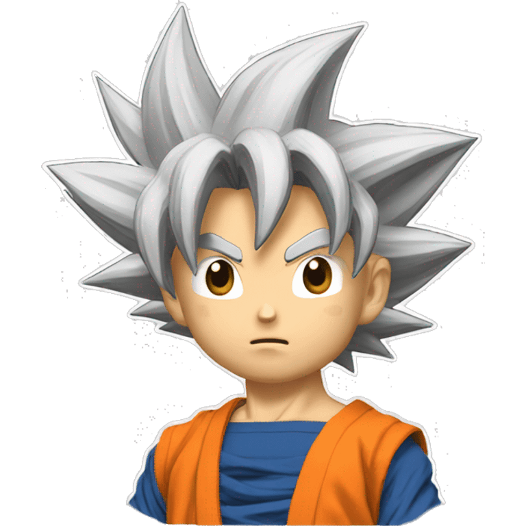 Goku qui dit si emoji