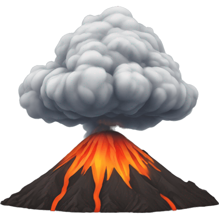 volcano agung emoji