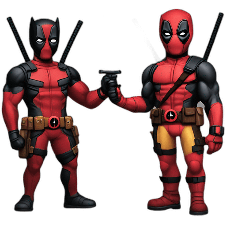 Deadpool and wolverine emoji