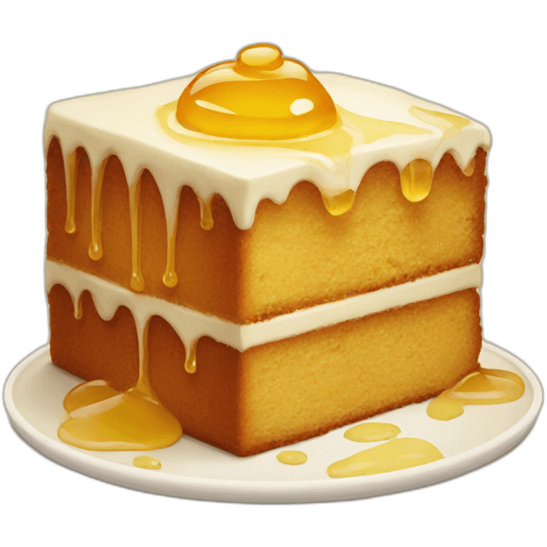 Honey Cake emoji