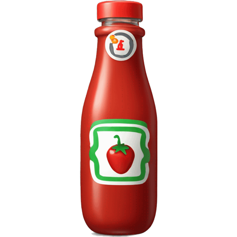 Ketchup bottle emoji