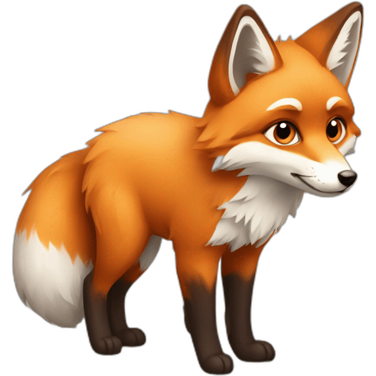 russian fox emoji