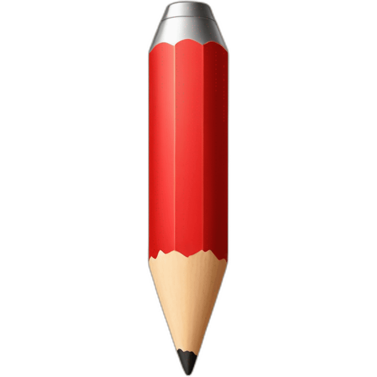 my pencil is red emoji