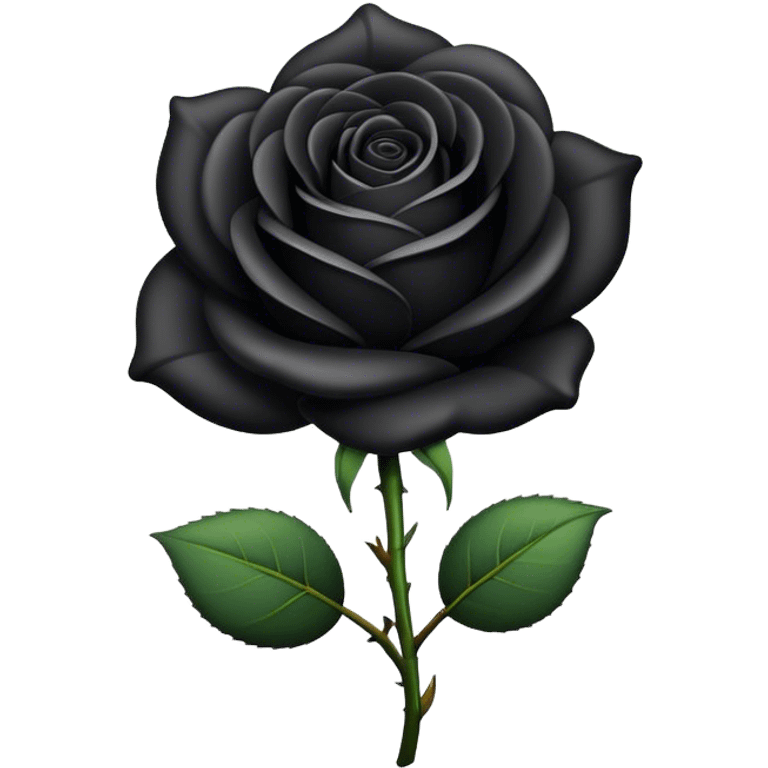 black rose  emoji