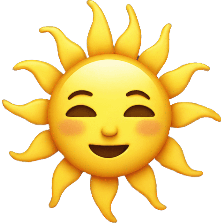 Sun emoji