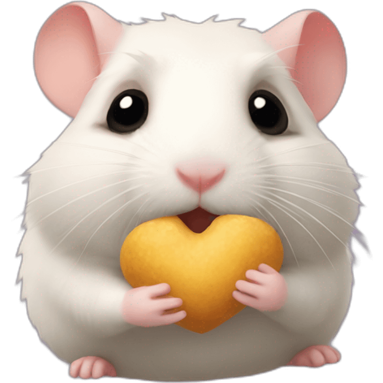 Hamster coeur emoji