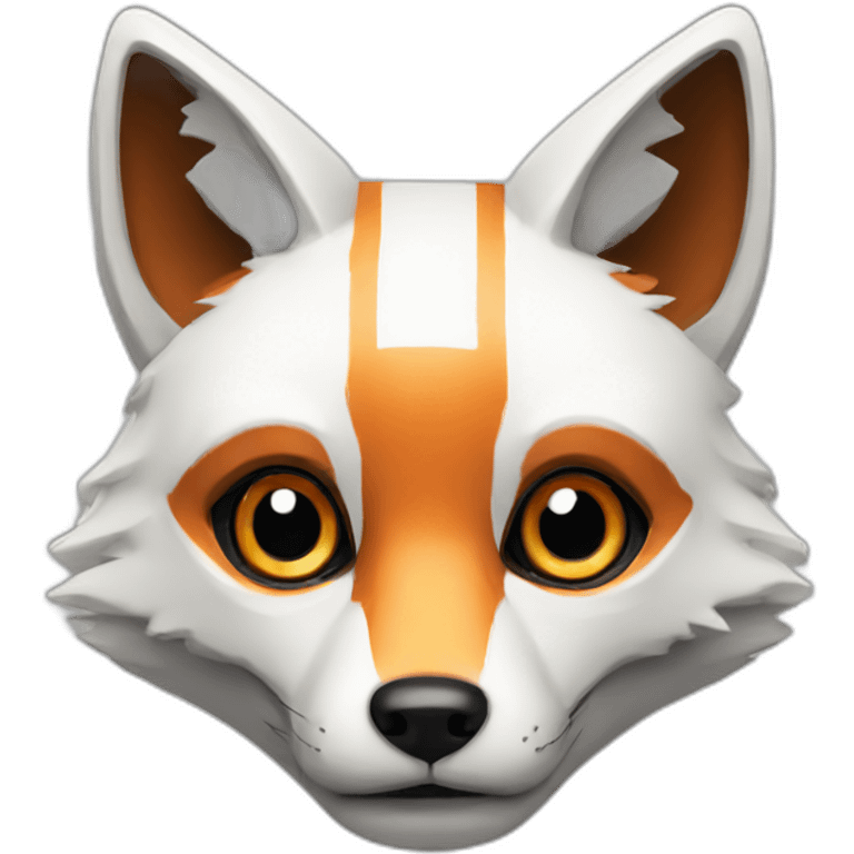 fox robot emoji