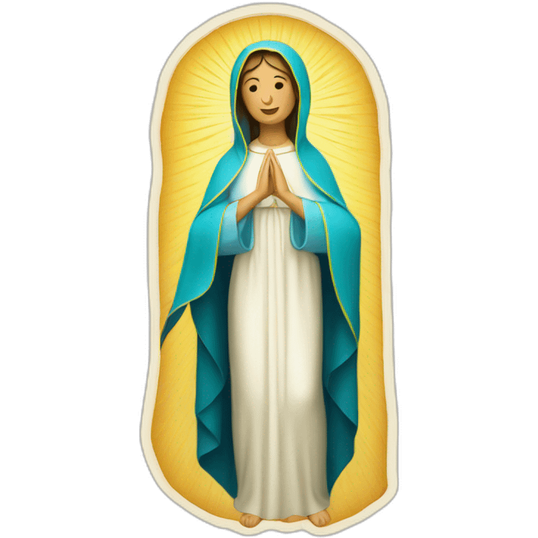 Virgen maria emoji