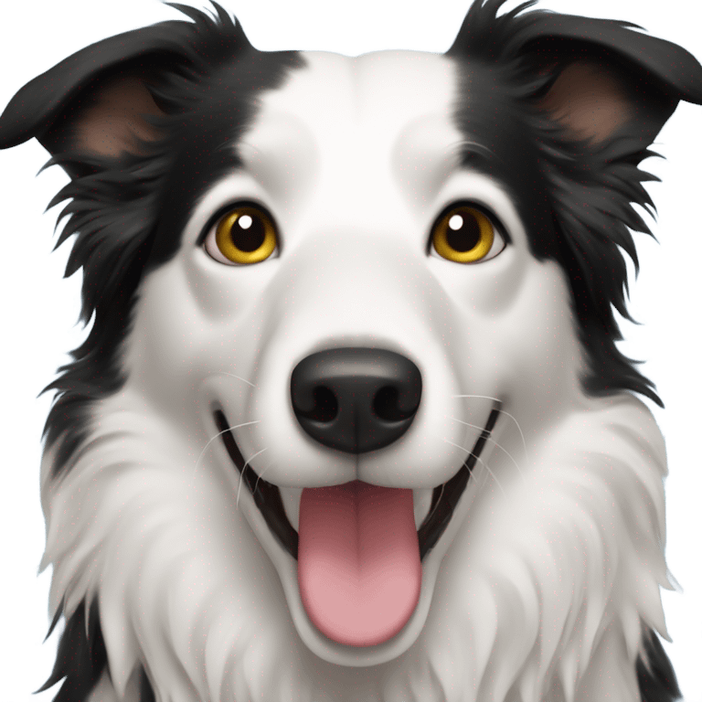 border-collie new year emoji