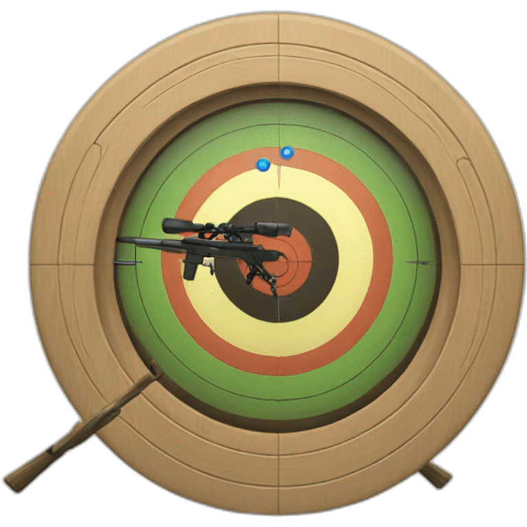 sniper hitting target emoji