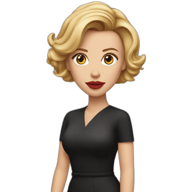 Scarlett Johansson emoji