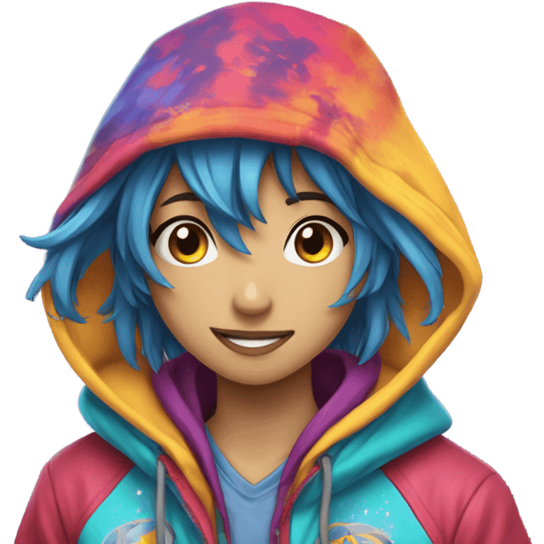 Anime hoodie  emoji