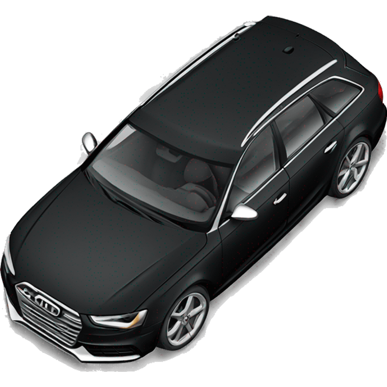 audi s4 avant black emoji