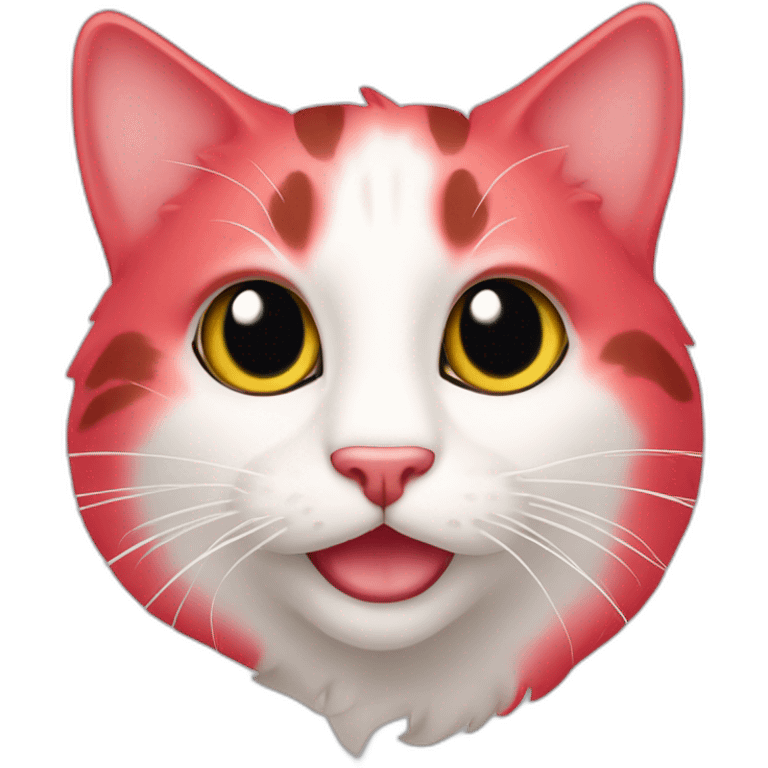 Cat strawberry ￼ emoji