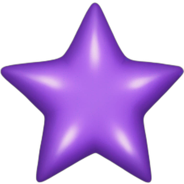 Purple Star emoji