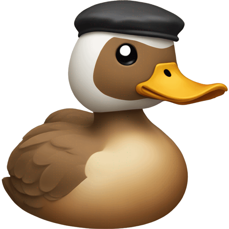 Duck bread emoji