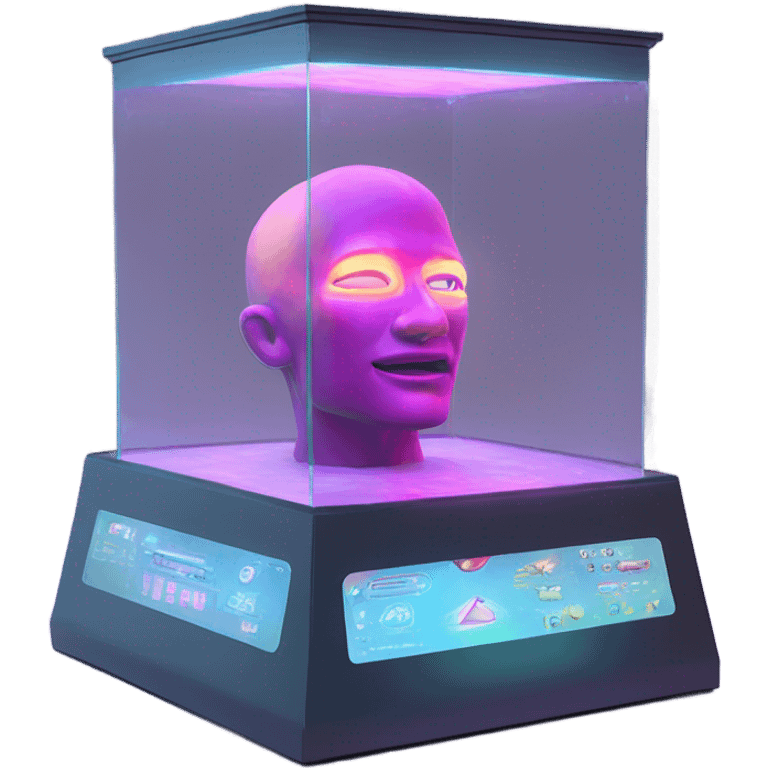 holographic emoji