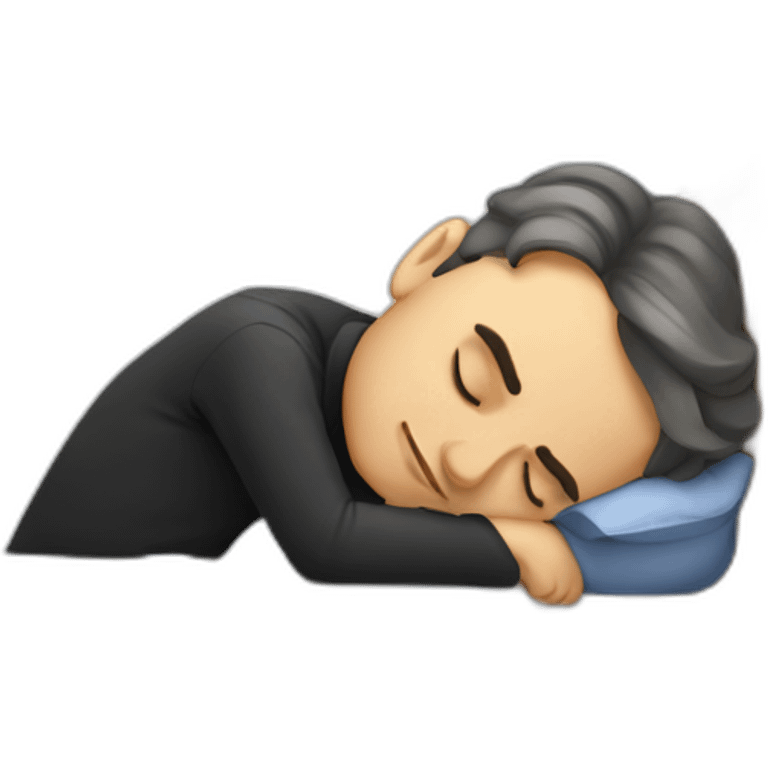 Sleeping Gerard Darmanin emoji