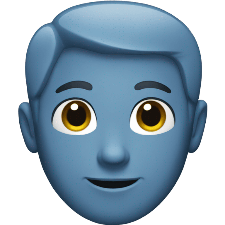 chat blue emoji