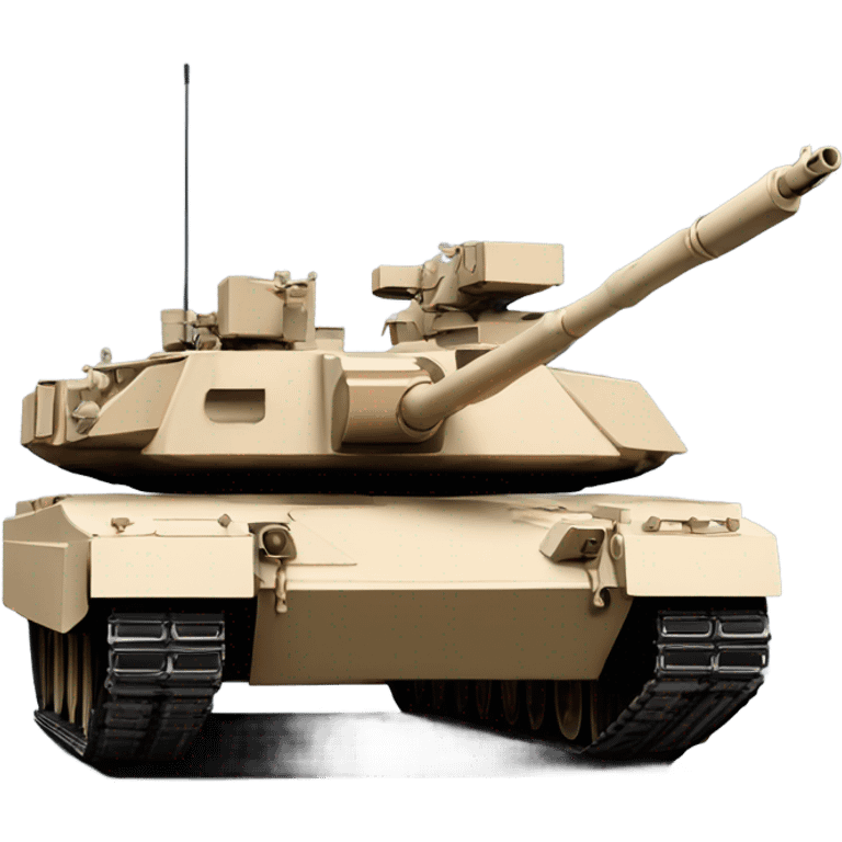 An M1A2 Abrams Main Battle Tank emoji