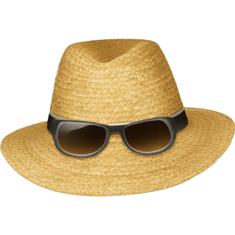 straw hat emoji