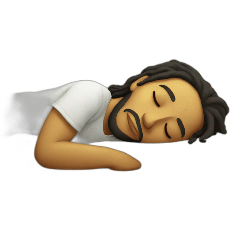 Bob Marley sleeping emoji