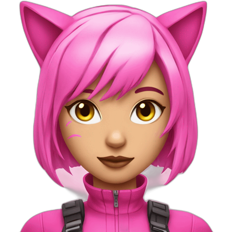 pink-techno-catgirl emoji