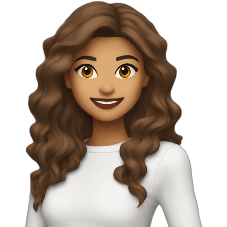 ZENDAYA WITH HALLOWEEN emoji