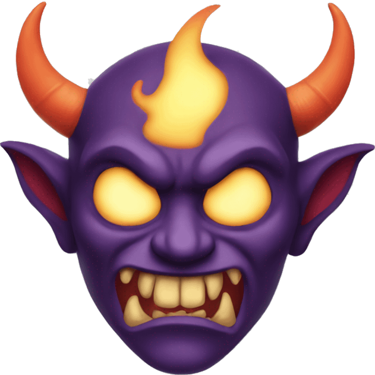 Demon logo emoji