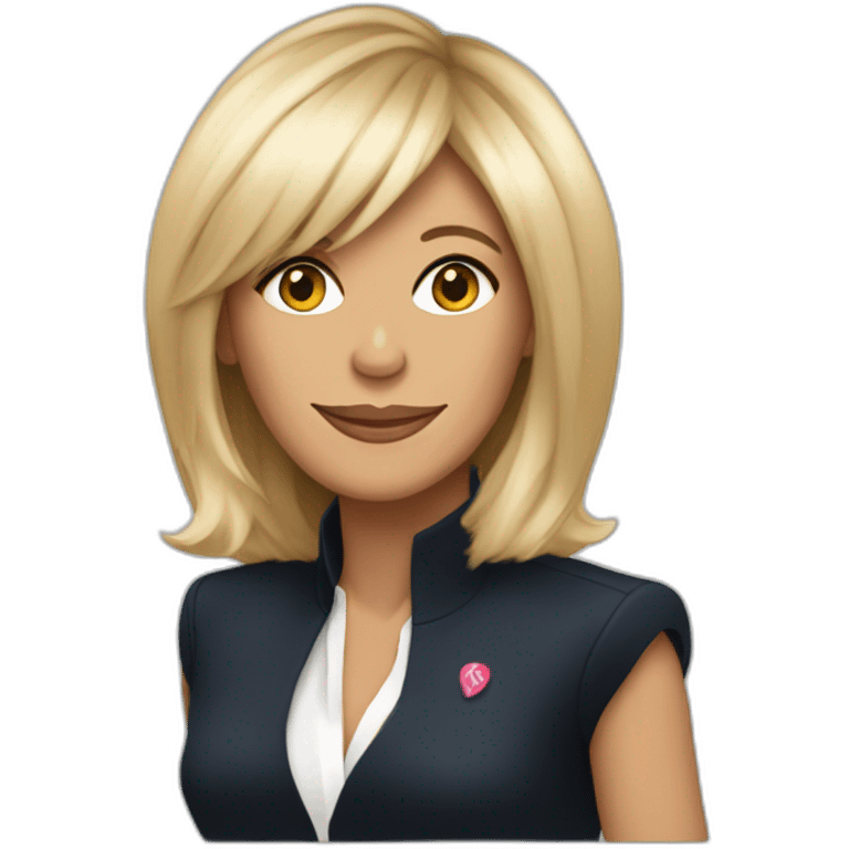 brigitte macron as a trans women emoji