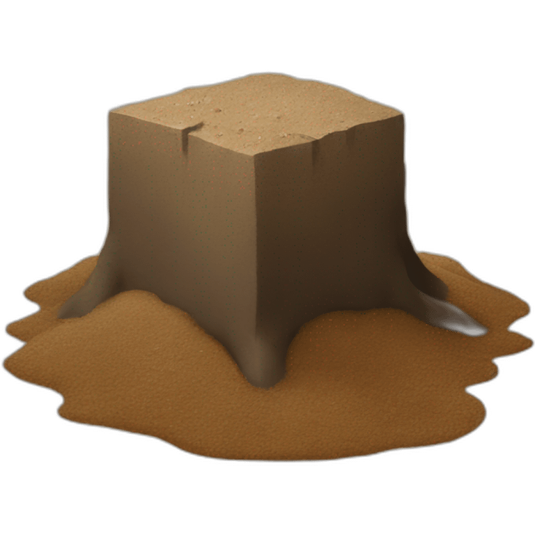 dirt block emoji