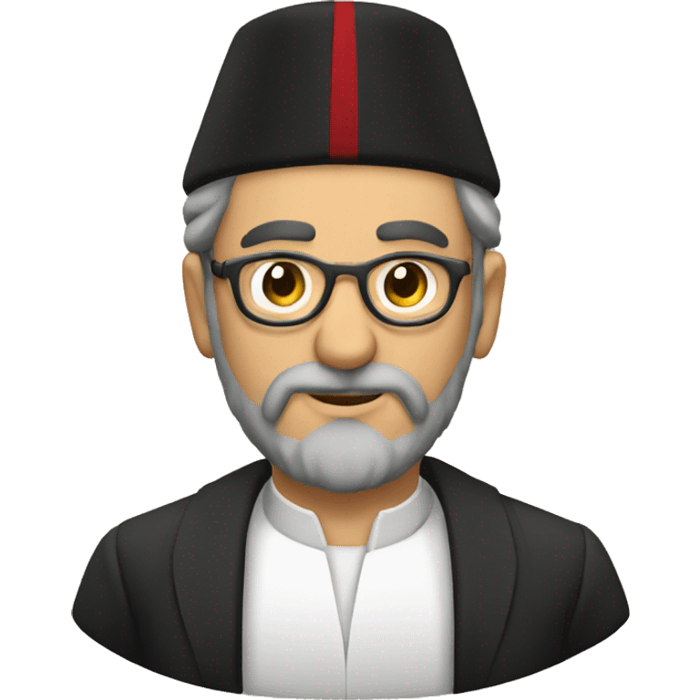 ottoman scientist with fez emoji