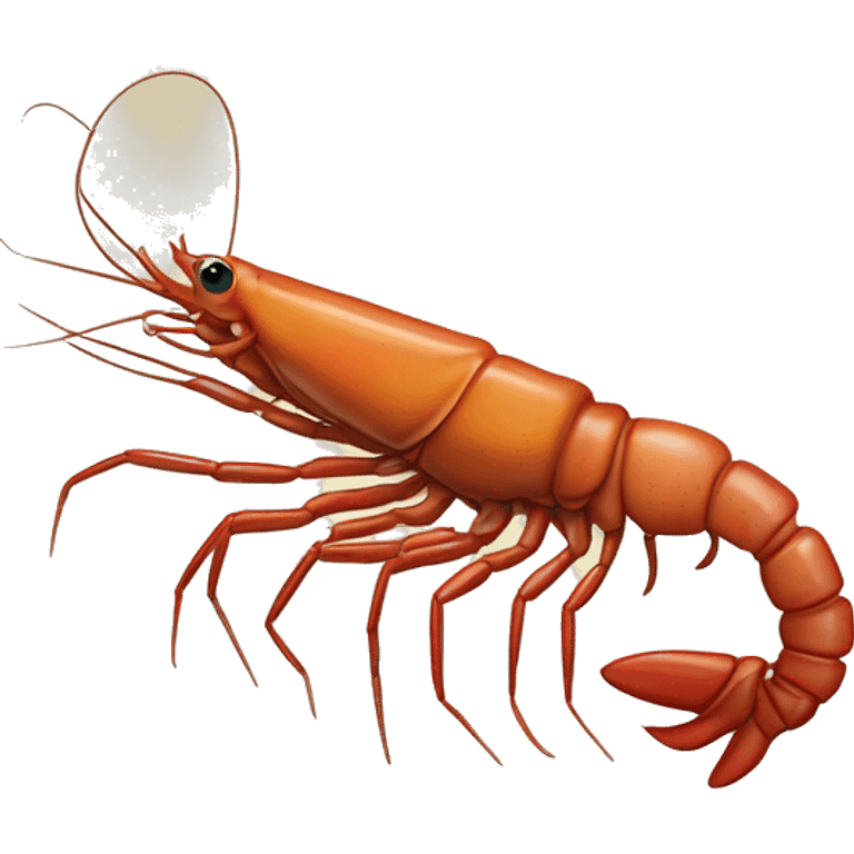 big-claw River Shrimp (Eng.), Camarón de Río emoji