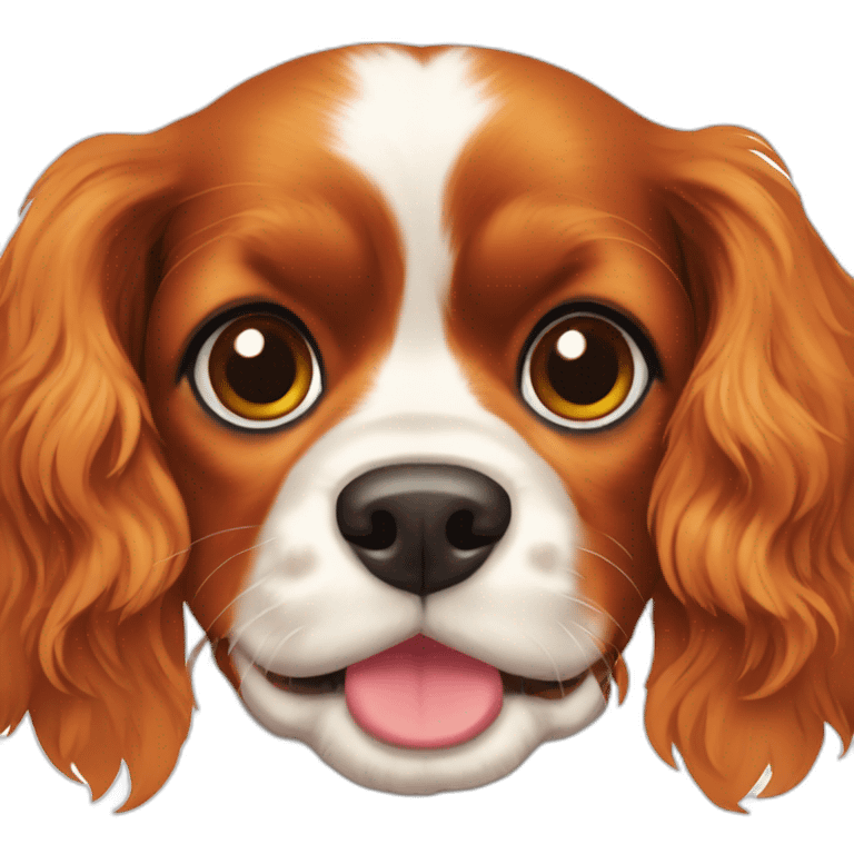 Cavalier king Charles  emoji