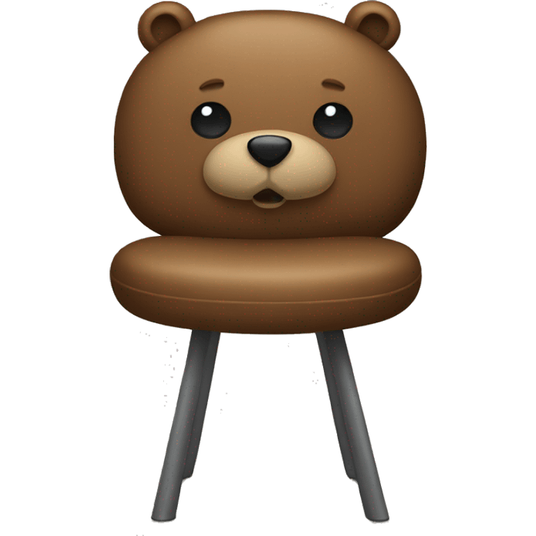 Chair Bear emoji