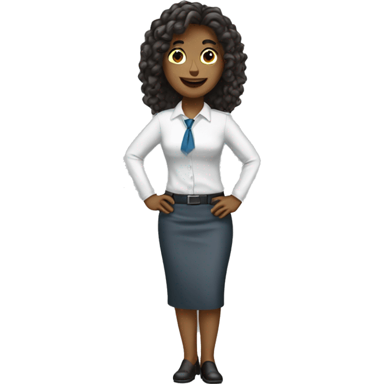 Clean girl office job  emoji