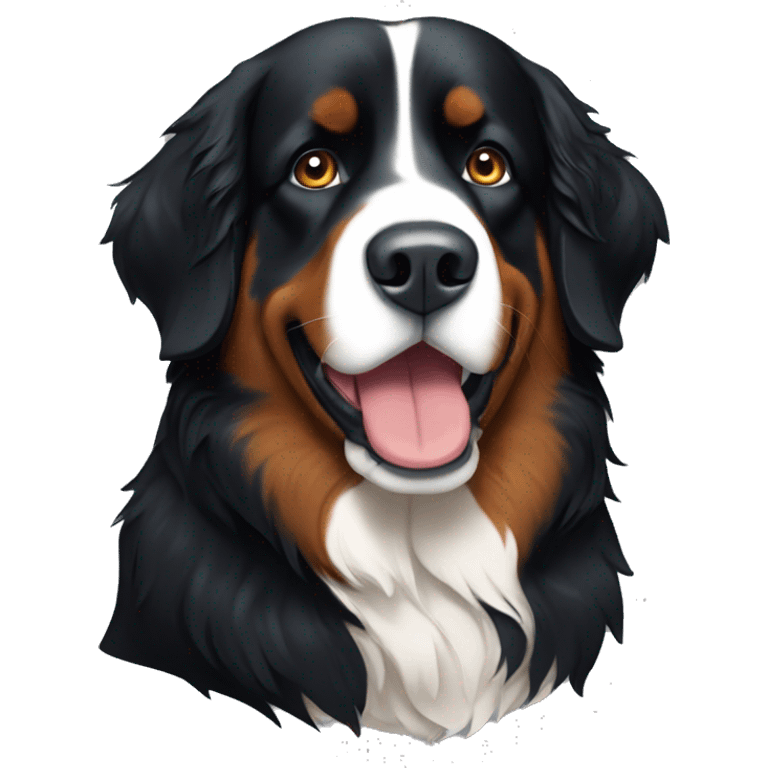 Bernese mountain dog emoji